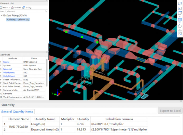 มีกฎการคำนวณมาตรฐานในระบบ เพื่อการสร้าง BQ ที่แม่นยำ