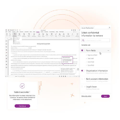 AI-powered Smart Redact