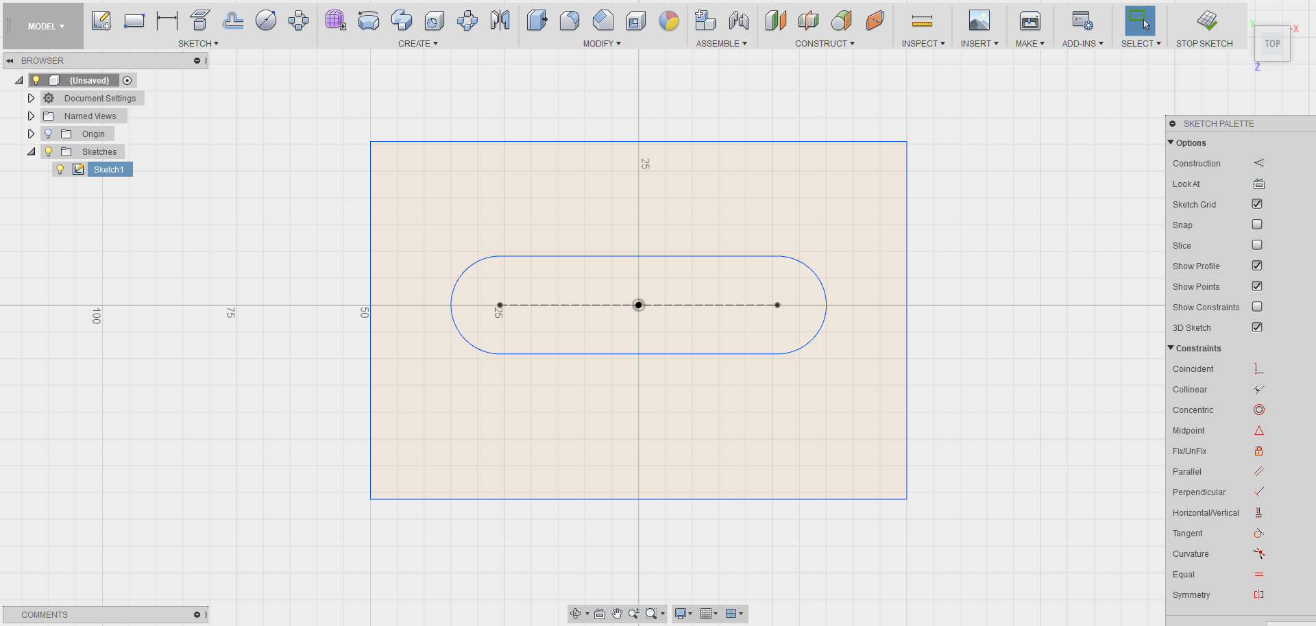 Fusion 360 tip & trick 56 tangent dimension