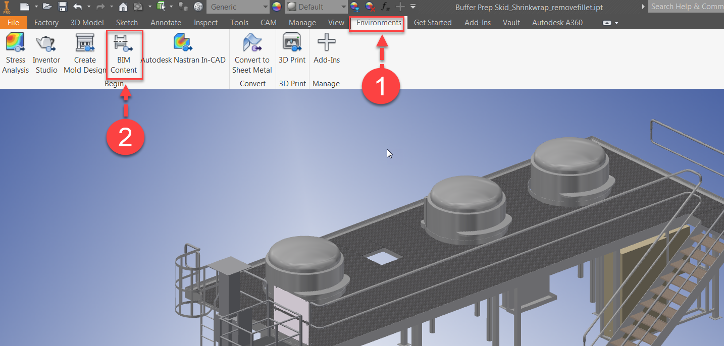 Inventor : Export to Revit