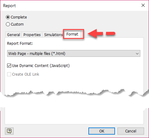 Inventor Tip & Trick 80 Simulation report to Microsoft Word