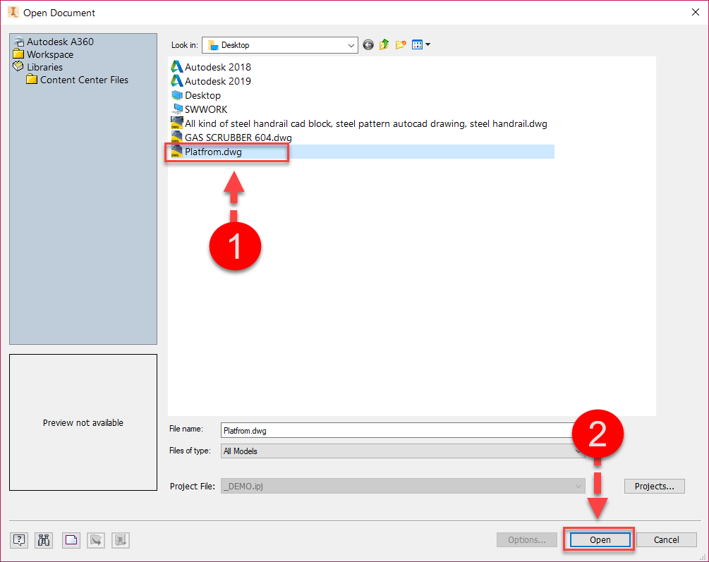 Inventor Tip & Trick #84 CAD 3D to Solid