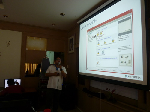 Synergysoft Education Center : Inventor 2014 Training At RMUTL Chiangmai