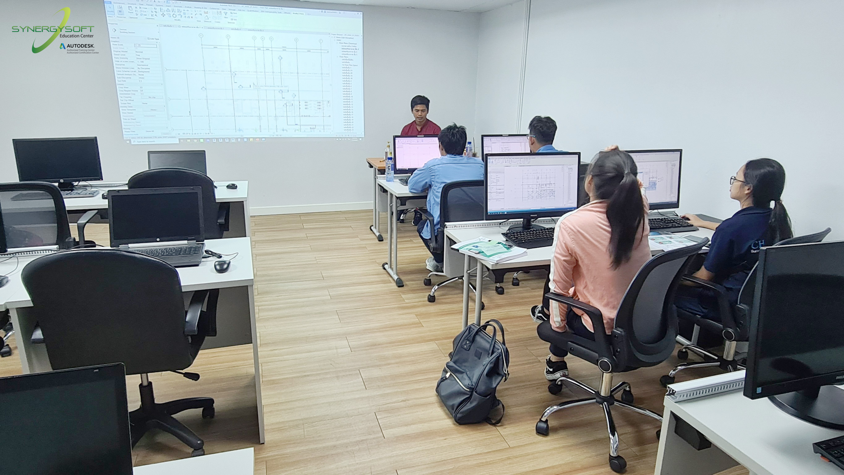 Synergysoft Education Autodesk Revit HVAC Modeling for Large Building