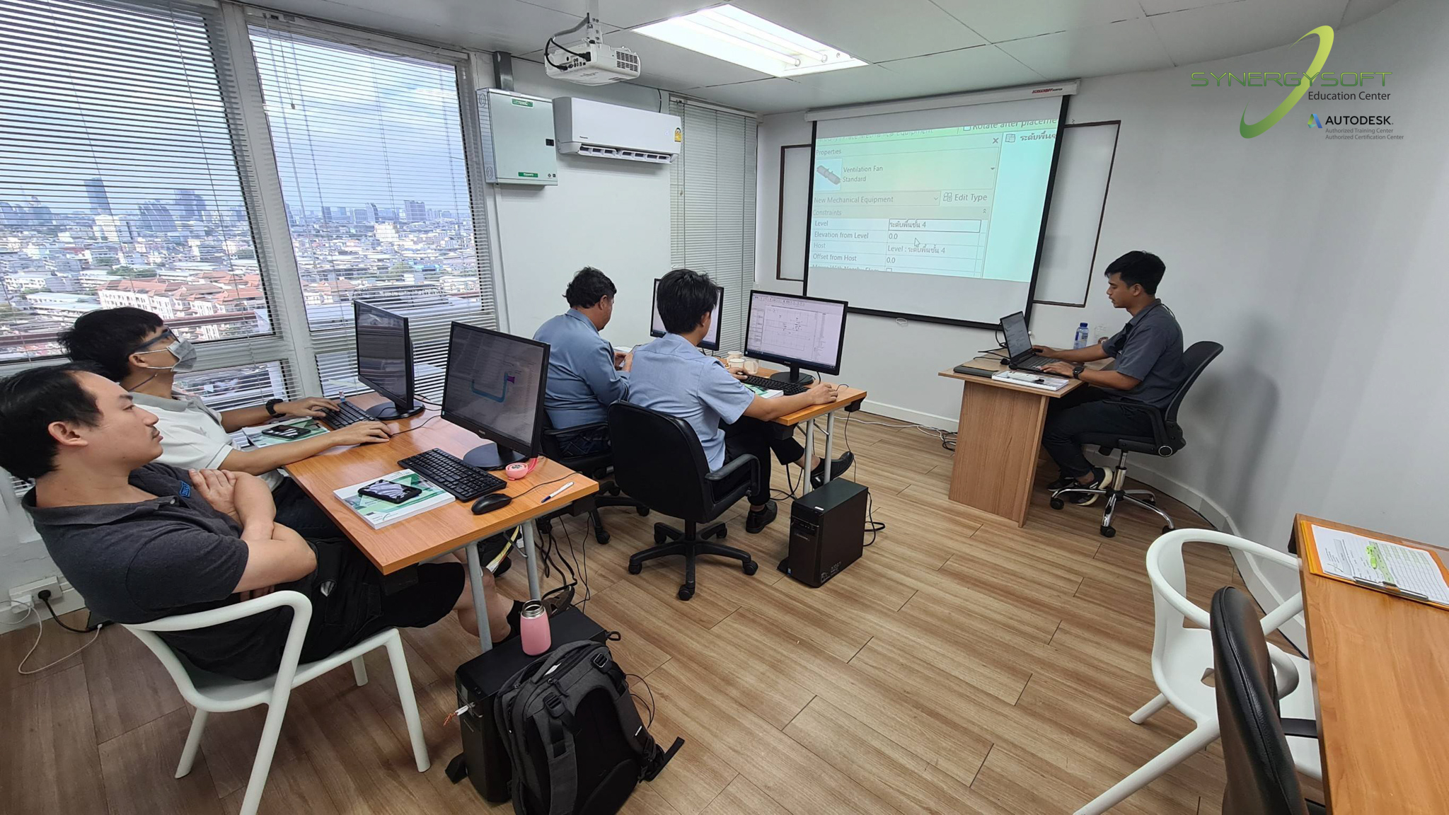 Synergysoft Education Autodesk Revit HVAC Modeling for Large Building