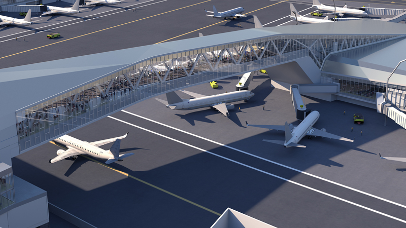 LGA bridge hover view