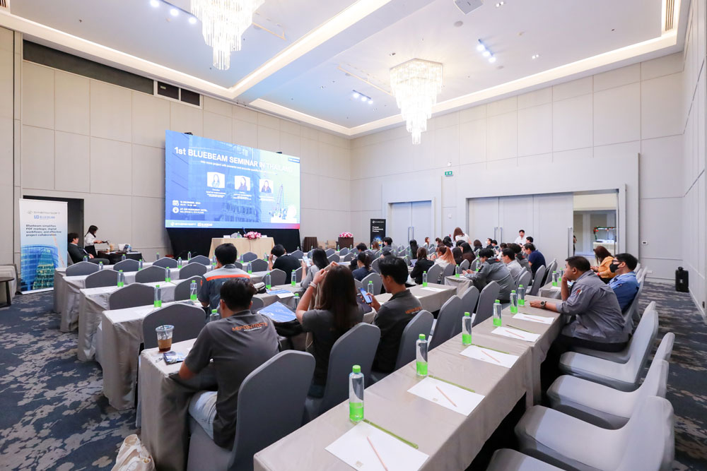 Synergysoft กับงานสัมมนาครั้งแรกในประเทศไทย BLUEBEAM Seminar​ Win more project with powerful and accurate quantity take off tools "Revu"​ ​