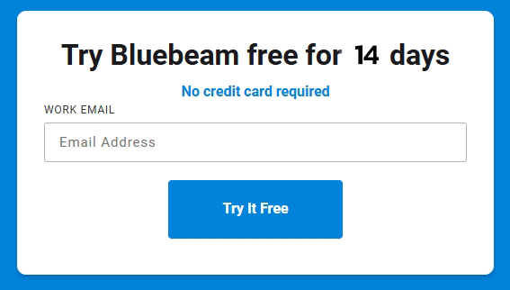 ทดลองใช้ Bluebeam 14 วัน