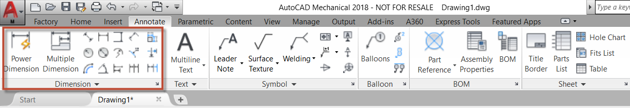 Autodesk AutoCAD Mechanical 2018