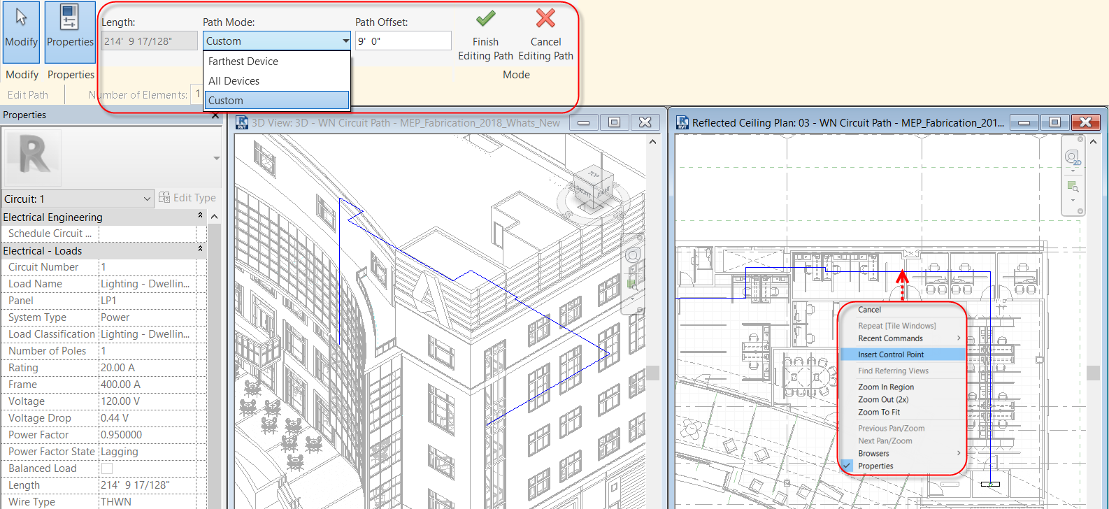 what's new autodesk revit mep 2018