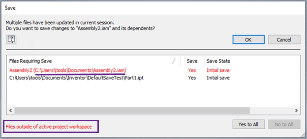 Save Dialog Box Enhancements