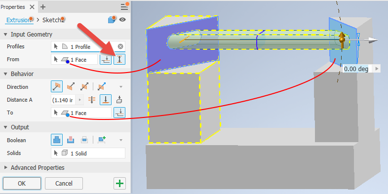 To Create Extruded Features2