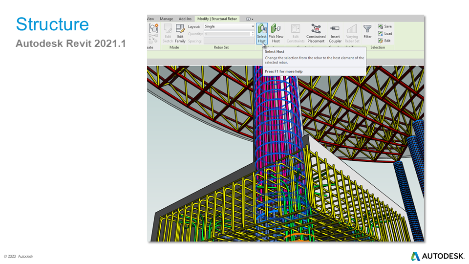Autodesk Revit 2021 StructureSlide 1