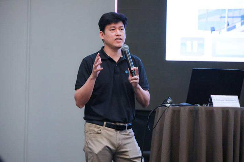 คุณวิธวรรธน์  ลือชัยวิทย์วงศ์, Solution consultant, Tech Data Advanced Solutions (Thailand) Limited กล่าวในหัวข้อ ​