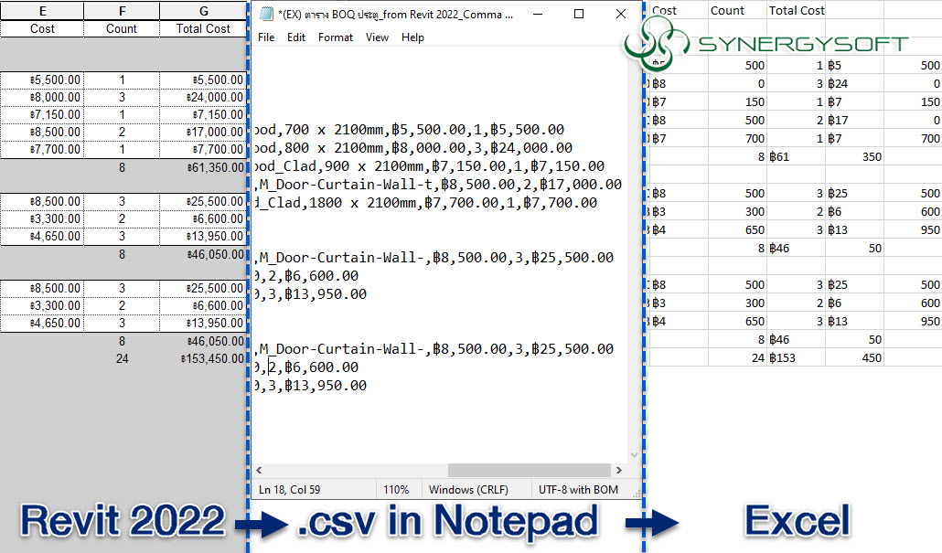 CT 05 EXPORT SCHEDULE TO CSV FILE 04