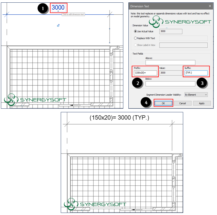 PrefixSuffix for Dimension Types 1