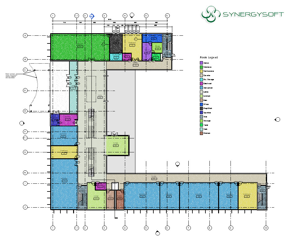 ROOM COLOR FILL LEGEND 03