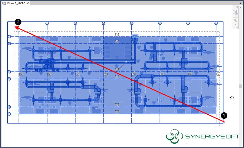 Directional Drag Selections in Revit