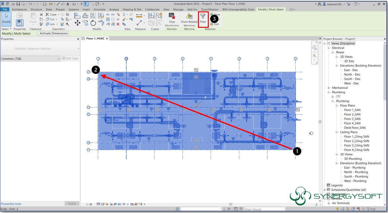 Revit Selection Filters 1