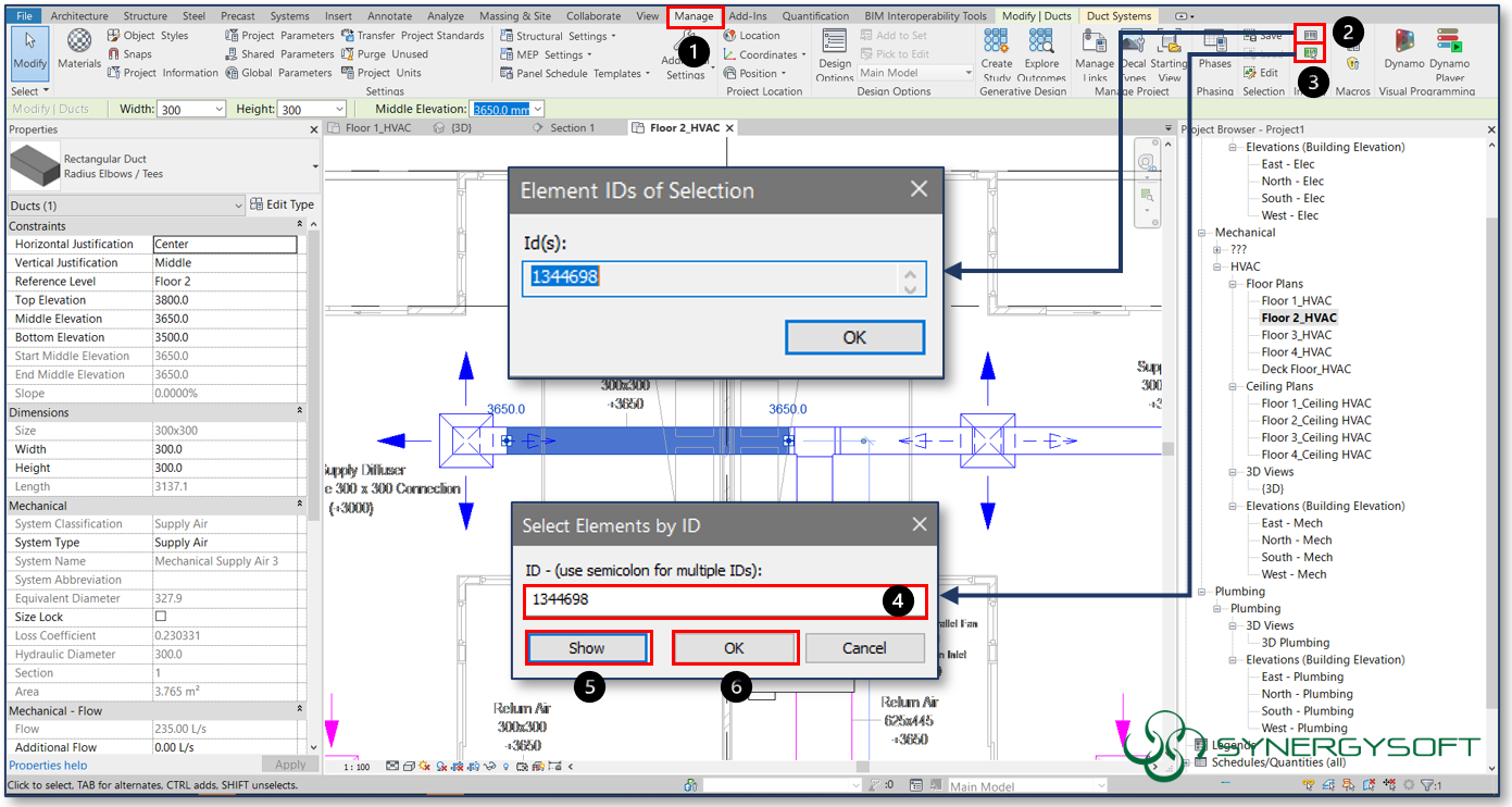 Select By Element ID in Revit