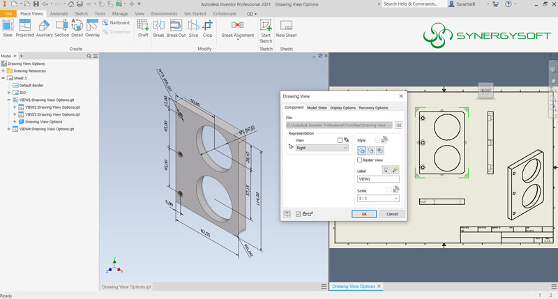 02 Drawing View Options