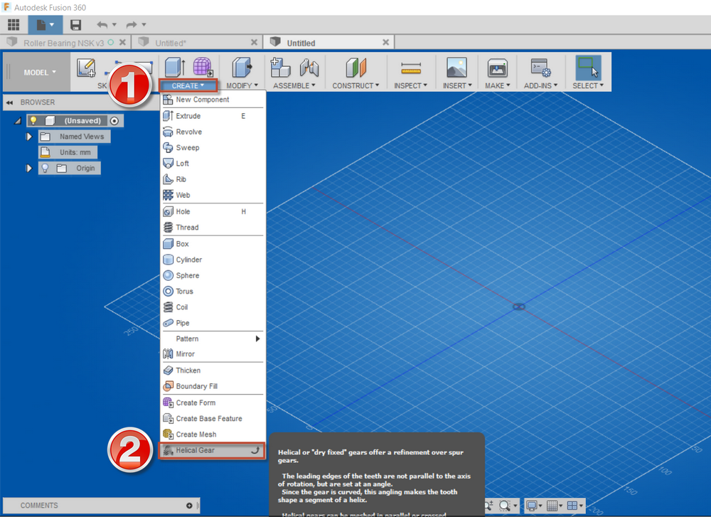 Review Fusion360 #1 Plug -in : สร้างเฟืองเฉียงอัติโนมัติ